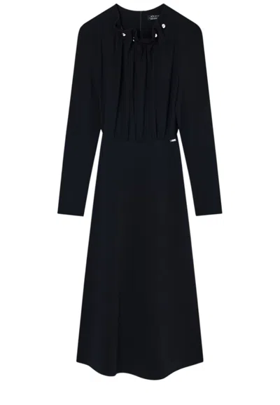 Ax-armani Women's Dress  0735af16125-ne Longuette In Black
