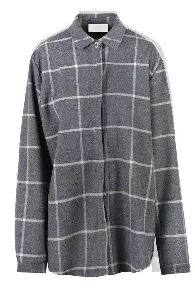 La-femme-blanche La Femme Blanche - Shirt - 461464 - Grey In Gray