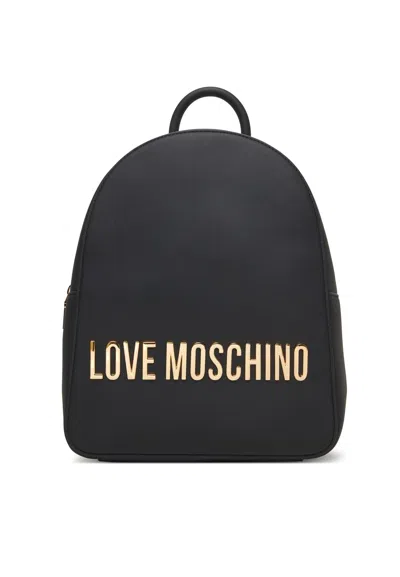 Love Moschino Backpacker Pu In Black