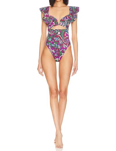 Cleobella Harlow One Piece Swimsuit In Corozal In Multi