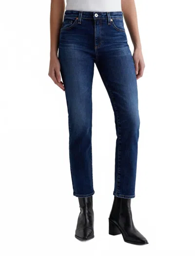 Ag Mari Crop Havana Jeans In Blue