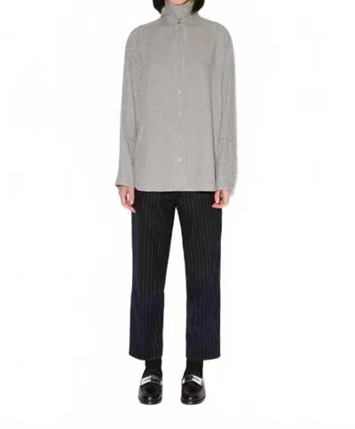 Roseanna Ally Sassy Shirt In Vichy In Gray