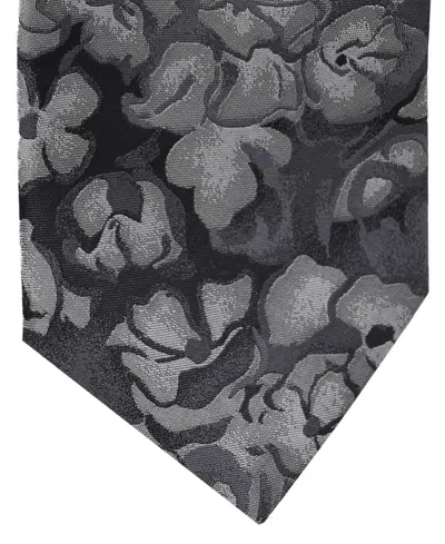 Karl Lagerfeld Men's Herringbone Pattern Classic Tie In Multi