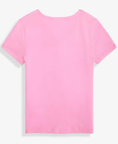 Epic Threads Girls 5-20 Ruched Bow V-neck Top, Macy's Exclusive In Pink