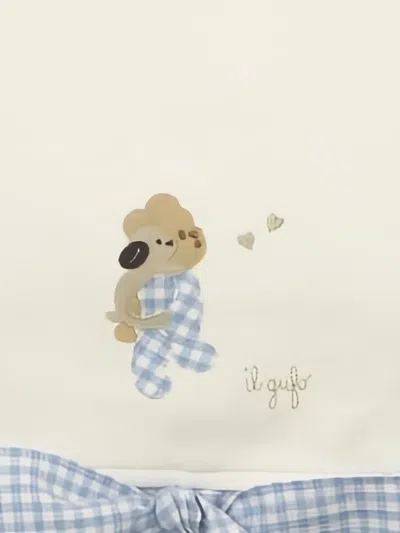 Il Gufo Cotton Changing Mat In White