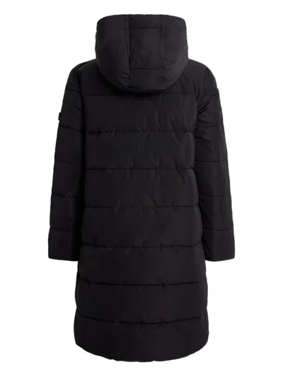 Bally Rubber-logo Puffer Coat In Black