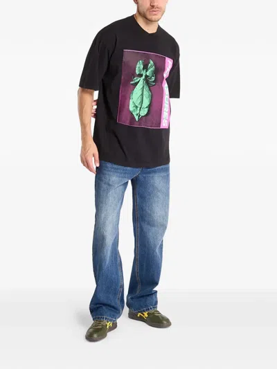 Pleasures Graphic T-shirt In Black