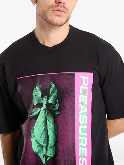 Pleasures Graphic T-shirt In Black