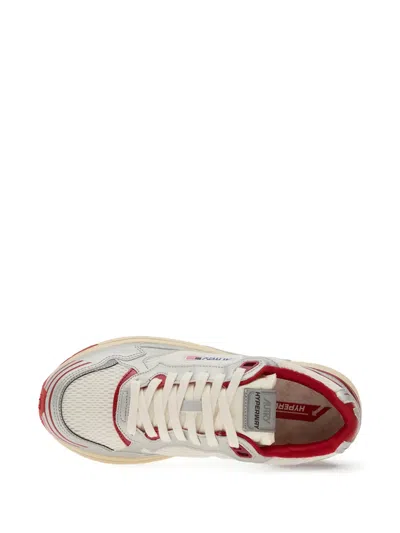 Autry Multicolor Hyperway Sneakers In White