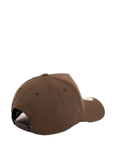 Stussy New Era Snapback Basic Hat In Brown