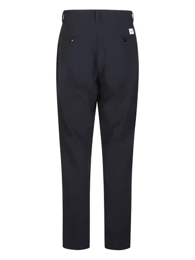 P.m.d.s Button Trousers In Blue