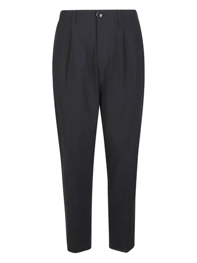 P.m.d.s Pleated Trousers In Black