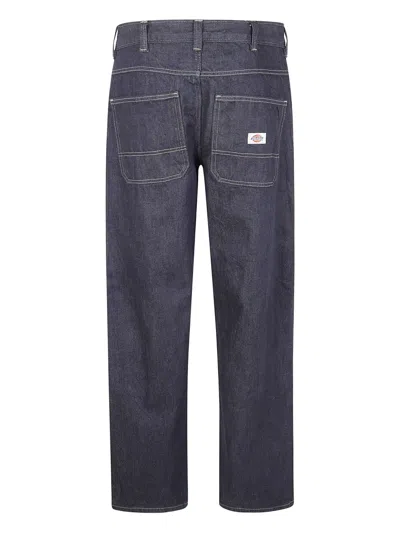 Dickies Denim Patch Jeans In Blue