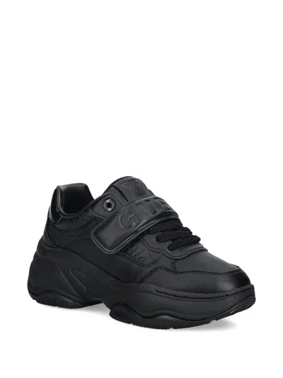 Guess Usa Helinn 4g Sneakers In Black