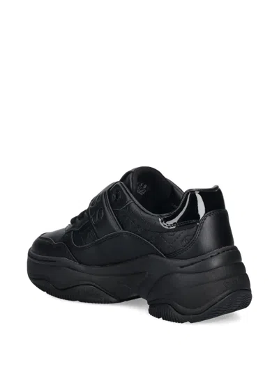 Guess Usa Helinn 4g Sneakers In Black