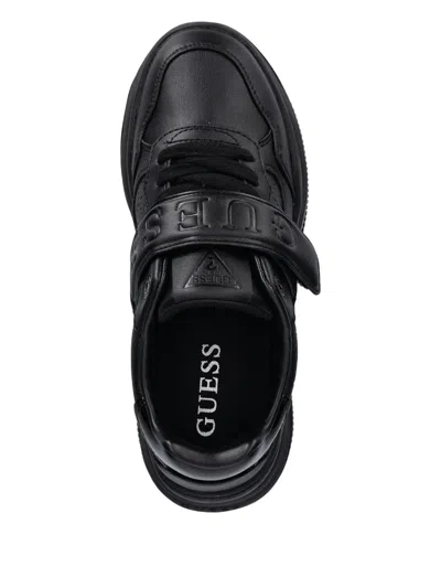 Guess Usa Helinn 4g Sneakers In Black