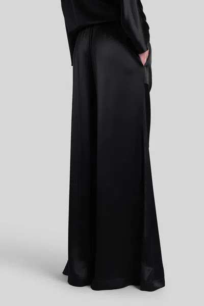 Gianluca Capannolo Antonia Pant Pants In Black Triacetate In Black