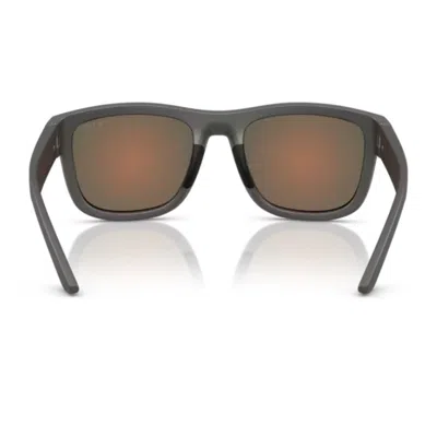 Prada Linea Rossa Ps 01zs 16x02u Grigio Argento Sunglasses In Gray