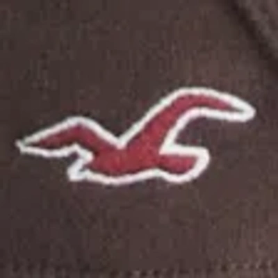 Hollister Faux Fur Trim V-neck Hoodie In Multi