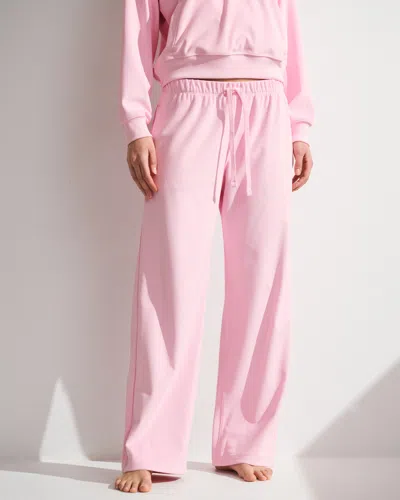 Abercrombie & Fitch Ypb Restore Wide Leg Pant In Pink