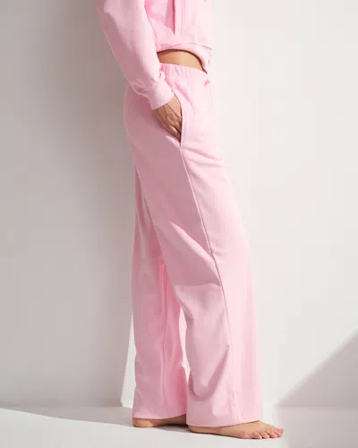 Abercrombie & Fitch Ypb Restore Wide Leg Pant In Pink
