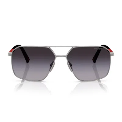 Prada Linea Rossa Man Sunglass Ps A50s In Black