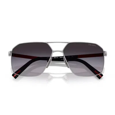 Prada Linea Rossa Man Sunglass Ps A50s In Black