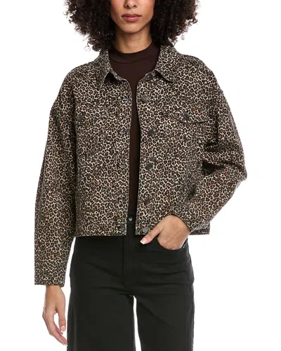 Saltwater Luxe Printed Jacket In Animal Print