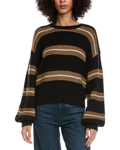 Saltwater Luxe Crewneck Sweater In Brown
