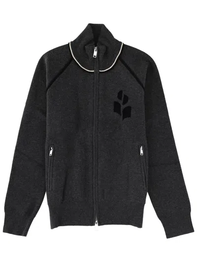 Isabel Marant Étoile Cardigan "lanya" In Black