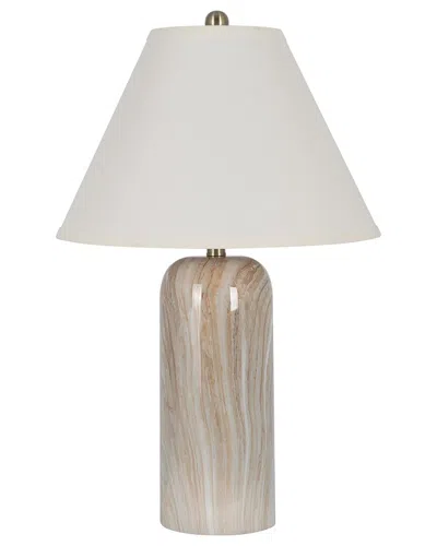 Lamps Per Se Set Of Two Polyresin Table Lamps With Linen Shade