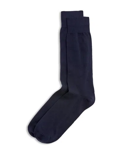 The Men's Store At Bloomingdale's Cotton Blend Crew Socks - Exclusive In Blue