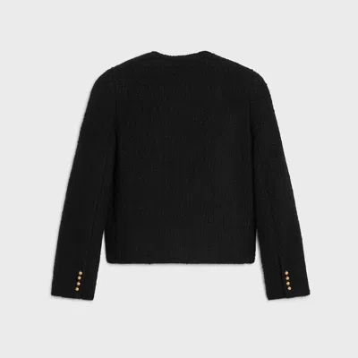 Celine Icone Jacket In Viscose In Black