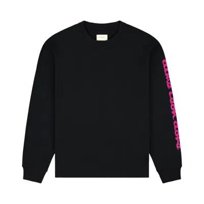 Pre-owned Aimé Leon Dore Long-sleeve Alpine Ski Tee 'jet Black' | Men's Size S