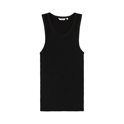 Pre-owned Aimé Leon Dore Eyelet Tank Top 'jet Black' | Men's Size Xl