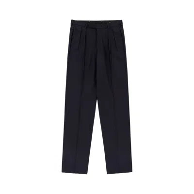 Pre-owned Aimé Leon Dore Tropical Wool Suit Trouser 'navy' | Blue | Men's Size 38