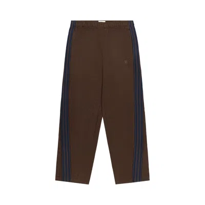 Pre-owned Aimé Leon Dore Wool Herringbone Track Pant 'brown Herringbone' | Men's Size M