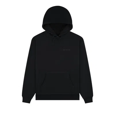 Pre-owned Aimé Leon Dore Tonal Logo Hoodie 'jet Black' | Men's Size Xxl