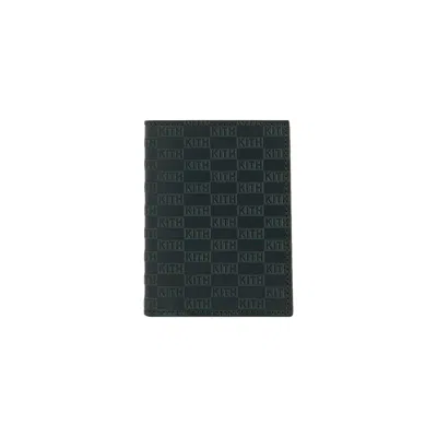 Pre-owned Kith Monogram Bi-fold Wallet 'equestrian' | Green | Men's Size Onesize