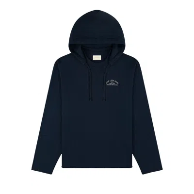 Pre-owned Aimé Leon Dore Drop Needle Surplus Hoodie 'dark Sapphire' | Black | Men's Size S