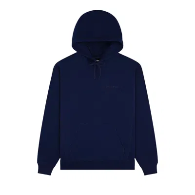 Pre-owned Aimé Leon Dore Tonal Logo Hoodie 'evening Blue' | Men's Size S