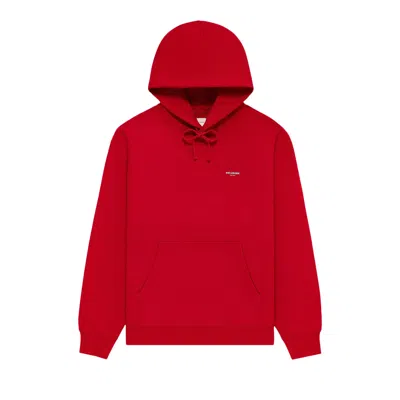 Pre-owned Aimé Leon Dore Micro Logo Hoodie 'equestrian Red' | Men's Size L