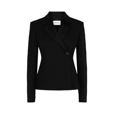 Pre-owned Ferragamo Tuxedo Jacket 'black' | Women's Size 38