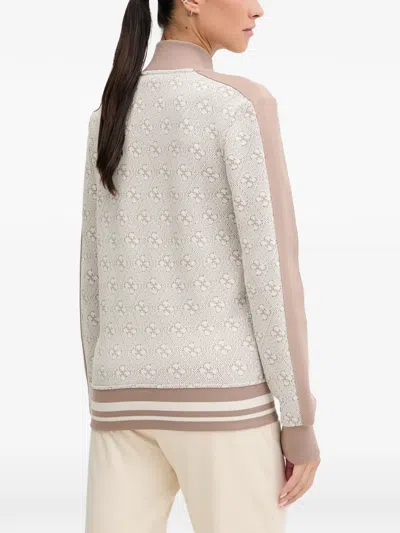 Guess Usa 4g Zip-up Sweater In Multi