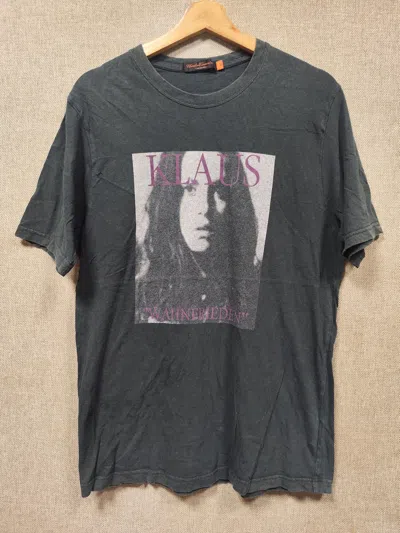 Pre-owned Undercover Ss06  Klaus Tee In Black