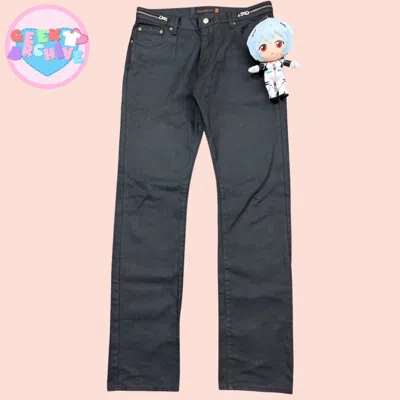 Pre-owned Undercover Ss07 “purple” Zipper Black Denim