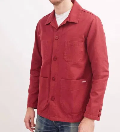 Saint James Sirocco Ii Jacket In Brique In Red