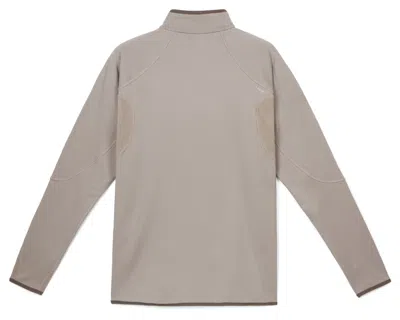 Satisfy Ghostfleece Half-zip Top In Neutral