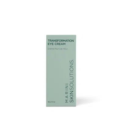 Marini Skinsolutions Transformation Eye Cream In Multi