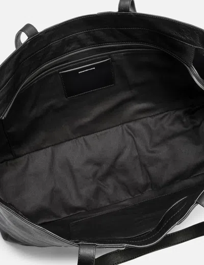 Alexander Wang Pack Tote In Leather Large In Black